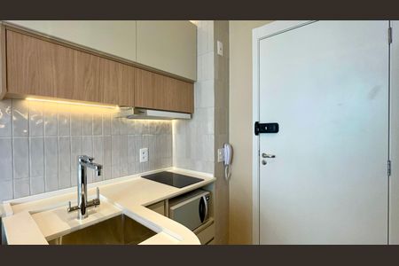 Studio para alugar com 25m², 1 quarto e sem vaga Studio para alugar com 25m², 1 quarto e sem vagaCozinha