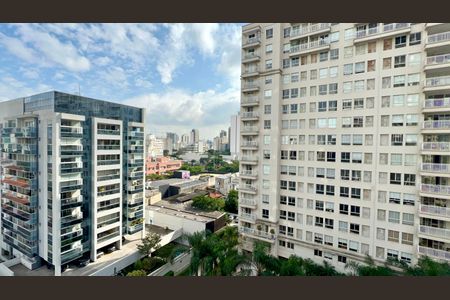 Vista da Varanda de kitnet/studio para alugar com 1 quarto, 25m² em Pinheiros, São Paulo
