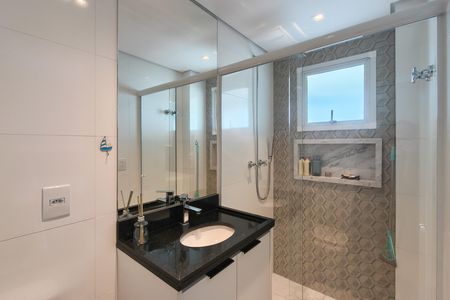 Apartamento para alugar com 144m², 4 quartos e 2 vagas Apartamento para alugar com 144m², 4 quartos e 2 vagasBanheiro da Suíte 3