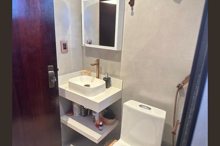 Banheiro  de casa de condomínio para alugar com 2 quartos, 100m² em Vila Domitila, São Paulo
