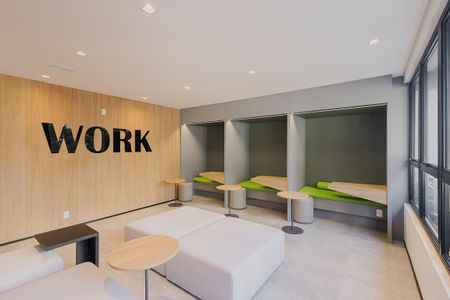 Apartamento para alugar com 35m², 1 quarto e sem vagaCoworking