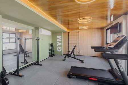 Apartamento para alugar com 35m², 1 quarto e sem vagaAcademia