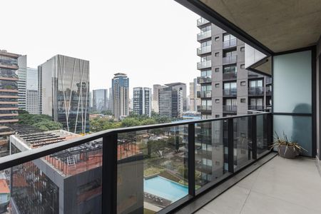 Varanda de kitnet/studio à venda com 1 quarto, 44m² em Vila Olímpia, São Paulo