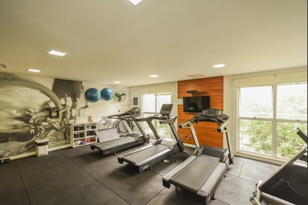 Apartamento à venda com 66m², 2 quartos e 2 vagas Apartamento à venda com 66m², 2 quartos e 2 vagasÁrea comum - Academia