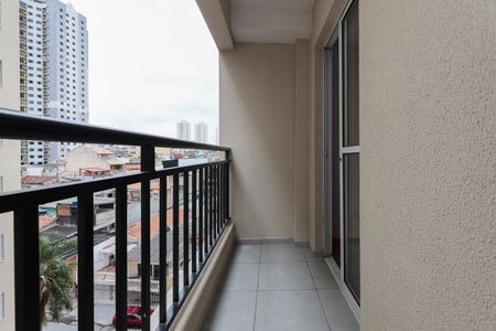 Varanda da Sala de apartamento para alugar com 2 quartos, 50m² em Jardim Tres Irmaos, Taboão da Serra