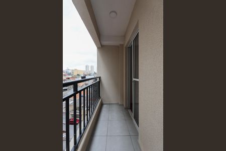 Varanda da Sala de apartamento para alugar com 2 quartos, 50m² em Jardim Tres Irmaos, Taboão da Serra
