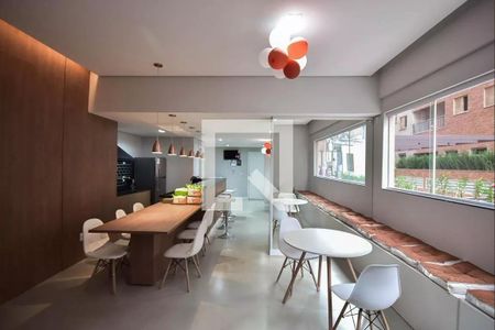 Apartamento para alugar com 43m², 2 quartos e 1 vagaÁrea comum - Salão de festas