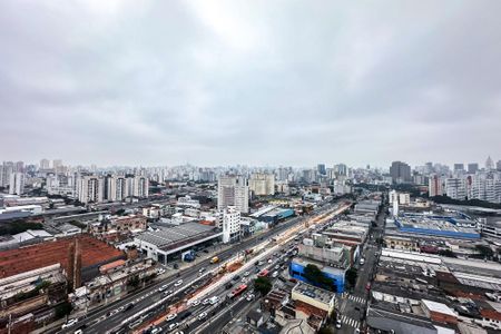 Vista da Sala de apartamento para alugar com 2 quartos, 32m² em Brás, São Paulo
