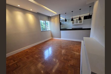 sala de apartamento para alugar com 3 quartos, 76m² em Caiçara-adelaide, Belo Horizonte