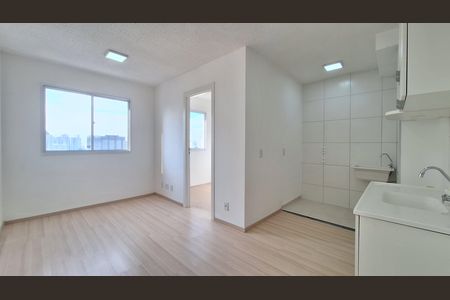 Sala/Cozinha/área de serviço  de apartamento para alugar com 2 quartos, 35m² em Barra Funda, São Paulo