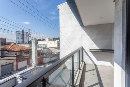 Varanda  de apartamento à venda com 2 quartos, 46m² em Centro, Diadema