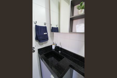 Banheiro de apartamento à venda com 2 quartos, 32m² em Jardim Celeste, São Paulo