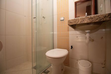Studio para alugar com 44m², 1 quarto e sem vagaBanheiro da Suíte