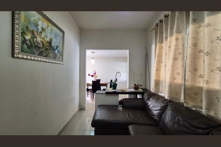 Sala de casa à venda com 3 quartos, 137m² em Vila Linda, Santo André