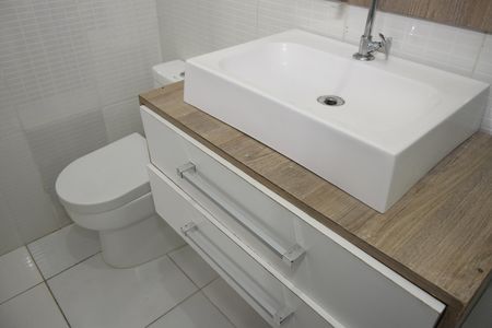 Casa para alugar com 160m², 2 quartos e 2 vagasBanheiro da Suíte