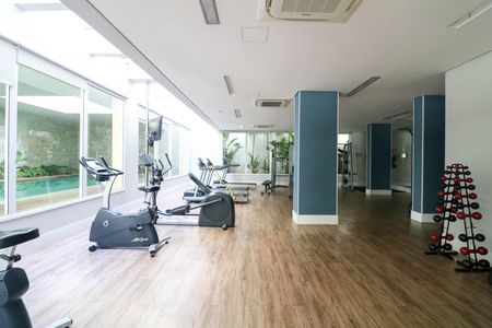 Apartamento à venda com 78m², 2 quartos e 2 vagas Apartamento à venda com 78m², 2 quartos e 2 vagasÁrea comum - Academia