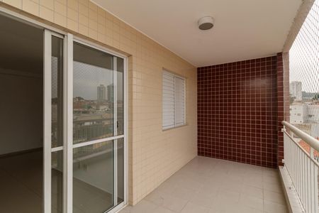 Varanda da Sala de apartamento para alugar com 3 quartos, 76m² em Vila Paiva, São Paulo