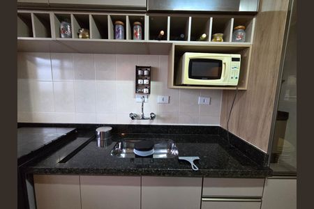 Cozinha de apartamento para alugar com 3 quartos, 182m² em Vila Caiçara, Praia Grande