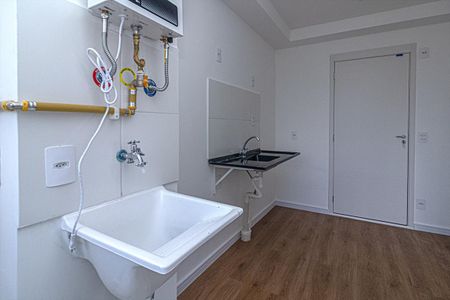 Apartamento para alugar com 37m², 2 quartos e sem vaga Apartamento para alugar com 37m², 2 quartos e sem vagacozinha e área de serviço compartilhadas_4