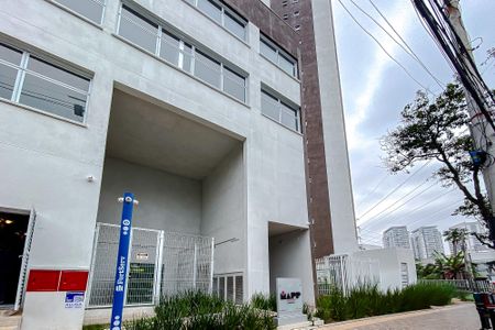 Apartamento para alugar com 25m², 1 quarto e sem vagaFachada - Plaquinha
