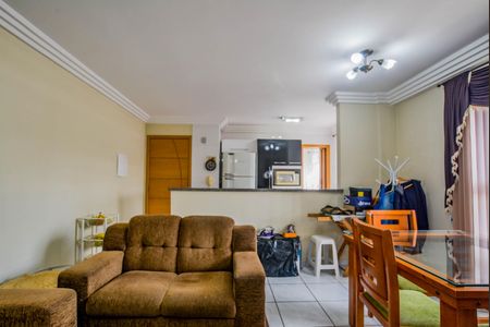 Sala de apartamento à venda com 2 quartos, 70m² em Vila Leopoldina, Santo André