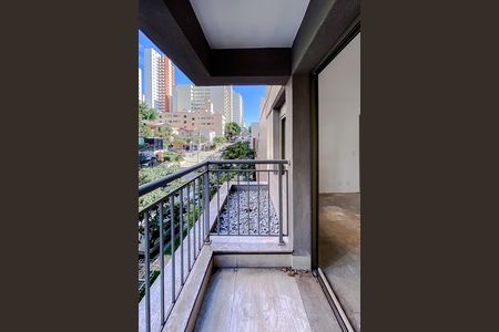 Studio à venda com 52m², 1 quarto e sem vagaVaranda