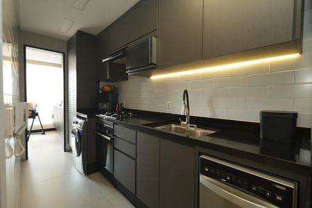 Apartamento à venda com 70m², 2 quartos e 1 vagaCozinha e Área de Serviço