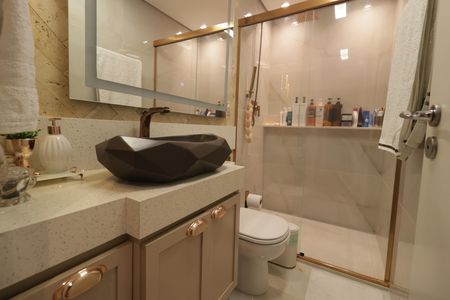 Apartamento à venda com 70m², 2 quartos e 1 vagaBanheiro da Suíte
