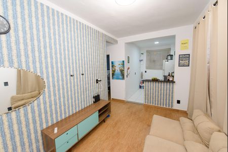 Sala de apartamento para alugar com 2 quartos, 55m² em Barranco, Taubaté