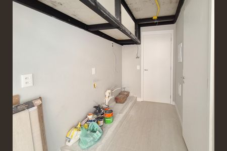 Cozinha de kitnet/studio à venda com 1 quarto, 30m² em Indianópolis, São Paulo