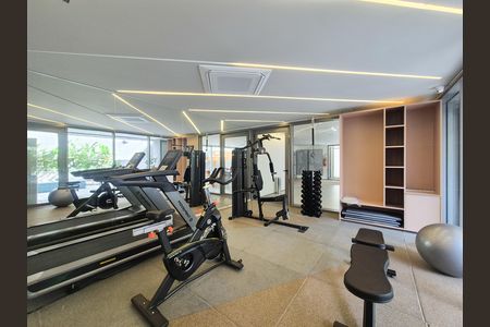 Área comum - Academia de kitnet/studio à venda com 1 quarto, 30m² em Indianópolis, São Paulo