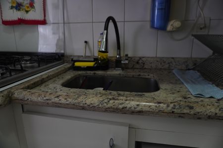 Cozinha de apartamento para alugar com 2 quartos, 57m² em Vila Carmosina, São Paulo