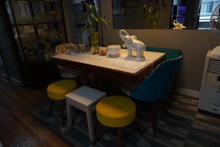 Sala de Jantar de apartamento para alugar com 2 quartos, 57m² em Vila Carmosina, São Paulo