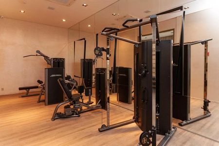 Studio à venda com 24m², 1 quarto e sem vaga Studio à venda com 24m², 1 quarto e sem vagaAcademia