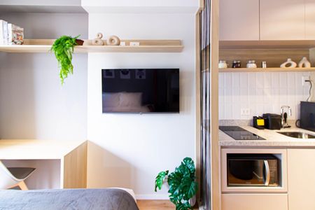 Studio à venda com 24m², 1 quarto e sem vaga Studio à venda com 24m², 1 quarto e sem vagaCozinha