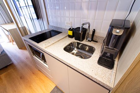 Studio à venda com 24m², 1 quarto e sem vaga Studio à venda com 24m², 1 quarto e sem vagaCozinha