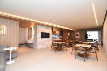 Apartamento à venda com 80m², 1 quarto e 1 vagaÁrea comum - Salão de festas