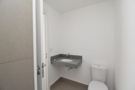 Banheiro da Suíte de apartamento à venda com 1 quarto, 80m² em Campina do Siqueira, Curitiba