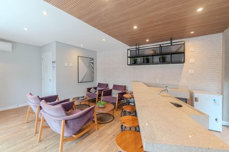 Studio para alugar com 26m², 1 quarto e sem vagaÁrea comum - Salão de festas