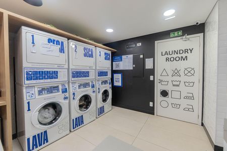 Studio para alugar com 26m², 1 quarto e sem vagaLavanderia
