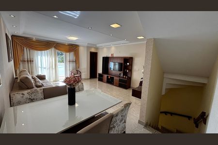 Sala - Sala de Jantar de casa à venda com 3 quartos, 225m² em Vila Metalúrgica, Santo André