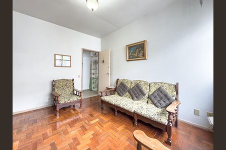 Sala de apartamento à venda com 3 quartos, 81m² em Horto, Belo Horizonte