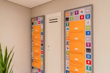Apartamento para alugar com 34m², 1 quarto e sem vagaÁrea comum - Coworking