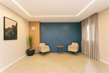 Apartamento para alugar com 34m², 1 quarto e sem vagaHall Social 