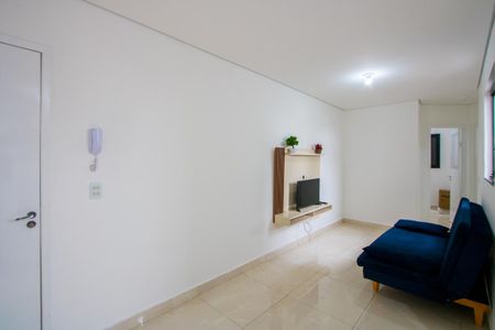 Sala de apartamento para alugar com 2 quartos, 43m² em Vila Príncipe de Gales, Santo André