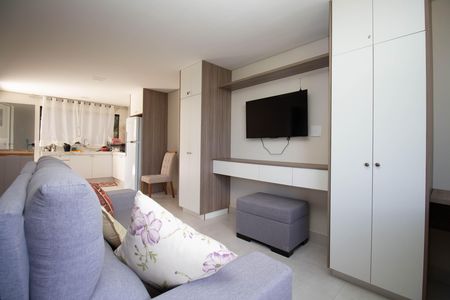 Sala de apartamento para alugar com 1 quarto, 64m² em Colônia Agrícola Vereda da Cruz, Brasília