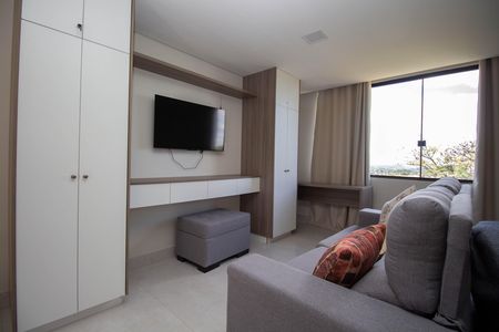Sala de apartamento para alugar com 1 quarto, 64m² em Colônia Agrícola Vereda da Cruz, Brasília