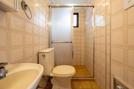 Banheiro de apartamento à venda com 1 quarto, 42m² em Jardim Oriental, São Paulo