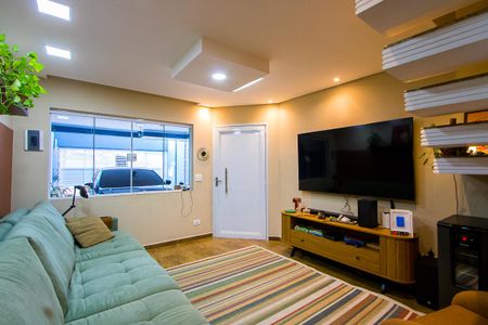 Sala de casa para alugar com 2 quartos, 183m² em Parque Sao Vicente, Santo André