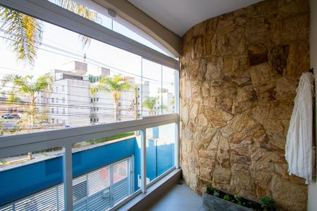 Varanda do quarto 1 de casa para alugar com 2 quartos, 183m² em Parque Sao Vicente, Santo André